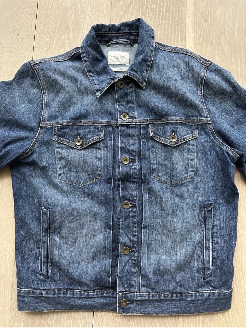 Men’s Rag & Bone Dark Denim Jacket